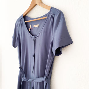 Kleid UVR Berlin, Style. SEBRINAINA, blaugrau *Sale*