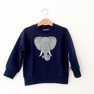 Kinder Sweater dunkelblau Elefant von Dyr cph * New in *