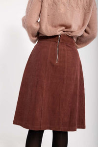Rock Danefae, Style: Danemaren Cord Skirt, Farbe: Beige Rose, *Sale*